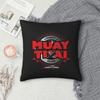 Muay Thai Gloves Thailand Boxing Fighter College  1 Square Pillowcase Pillow Cover Cushion Throw Pillow for Home Bedroom Car