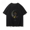 Pokémon Umbreon Anime T-shirt Men's Summer Japanese-style Harajuku Trend Versatile Loose Casual Short-sleeved Top