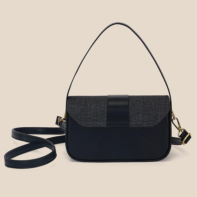 Women’s Fashion Shoulder Bag Crossbody Bag Soft PU Leather Handbag with Adjustable Strap Lightweight Casual Daily Commute All-match Solid Color Bag