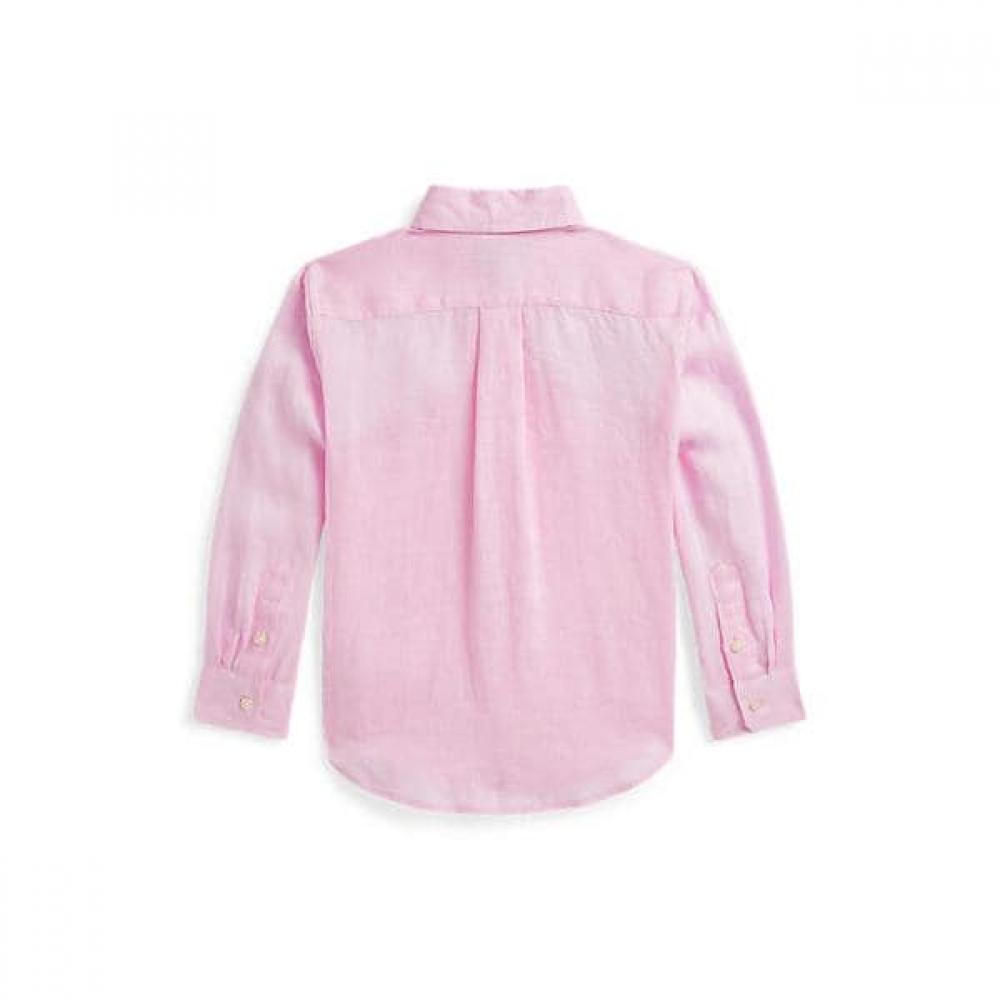 Polo Kids Boys Linen Shirt 2 7y Cwpowovb6820556650