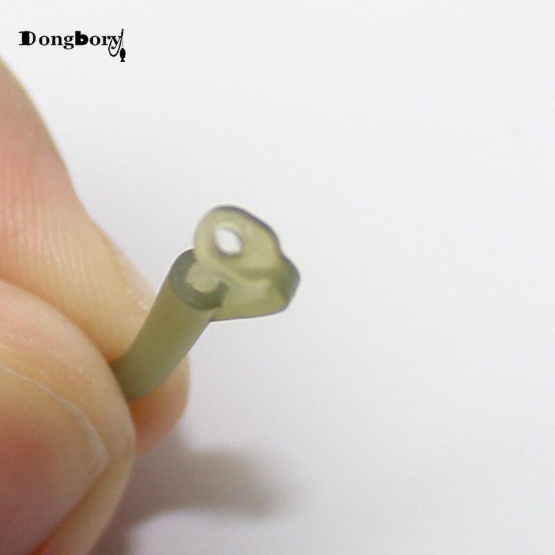 20 sztuk akcesoria wędkarskie karpiowe rękawy z haczykami gotowe D-rig Line Aligner przypony do włosów Zig Rig Terminal Tackle Connect Pop Up Boilies