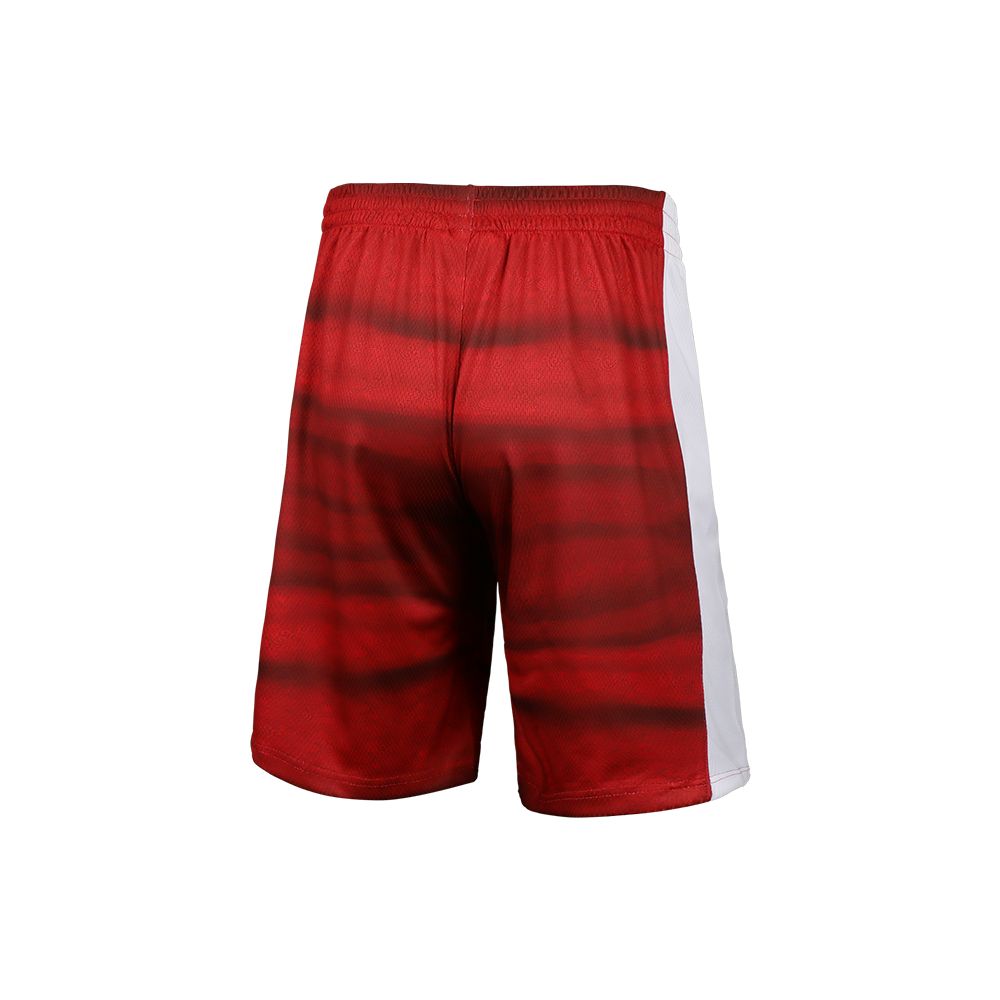 Under Armour Colorblock Logo Print Basketball Knit Shorts Men Bottoms Red 22500203-600
