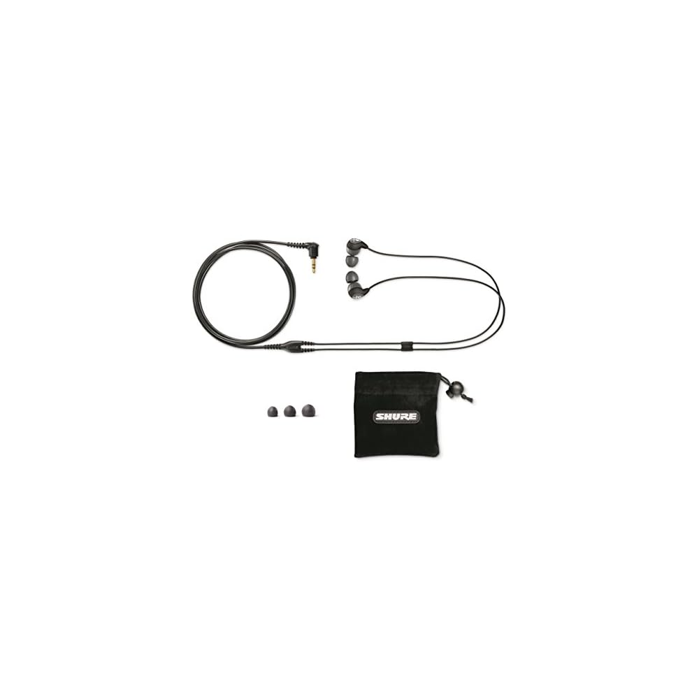 Shure SE112 In-Ear Headphones Gray Canal Type Authentic Product