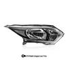 Original Front Headlight Assembly for Honda Vezel 2015-2018, Fits Low and High Trim