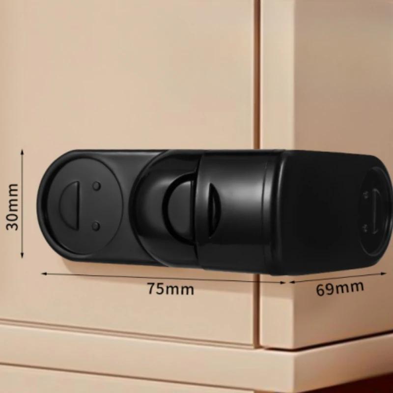 

Детский безопасный замок для ящика, детские замки для ящиков шкафа, защита от защемления, защита дома, пластиковая пряжка для шкафчика чёрный