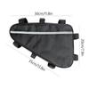 Bicycle Triangle Battery Pack Waterproof 210D Oxford Cloth Converted MTB Road Bike Tube Frame Case Storage Bike Bag