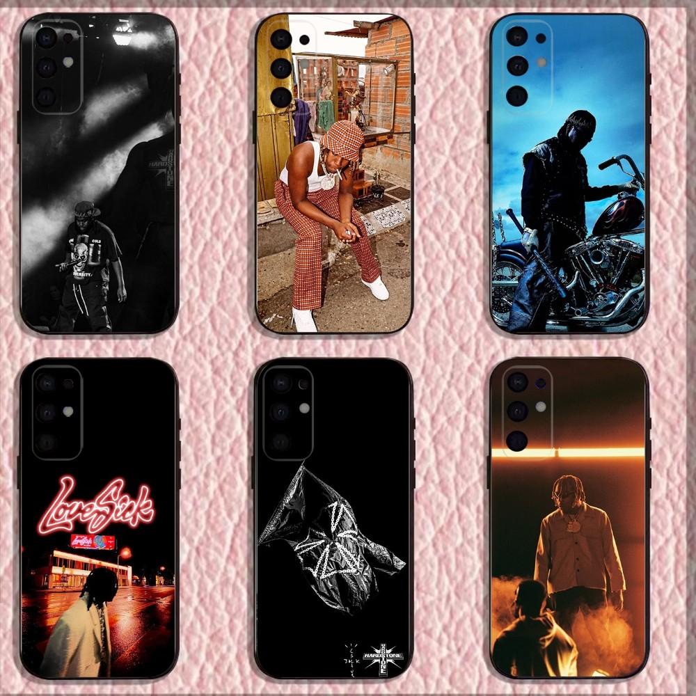 Don T-Toliver Hardstone Psycho Phone Case For Samsung S25,S24,S21,S22,S23,S30,Ultra,S20,Plus,Fe,Lite,Note,10,9,5G Black Cover