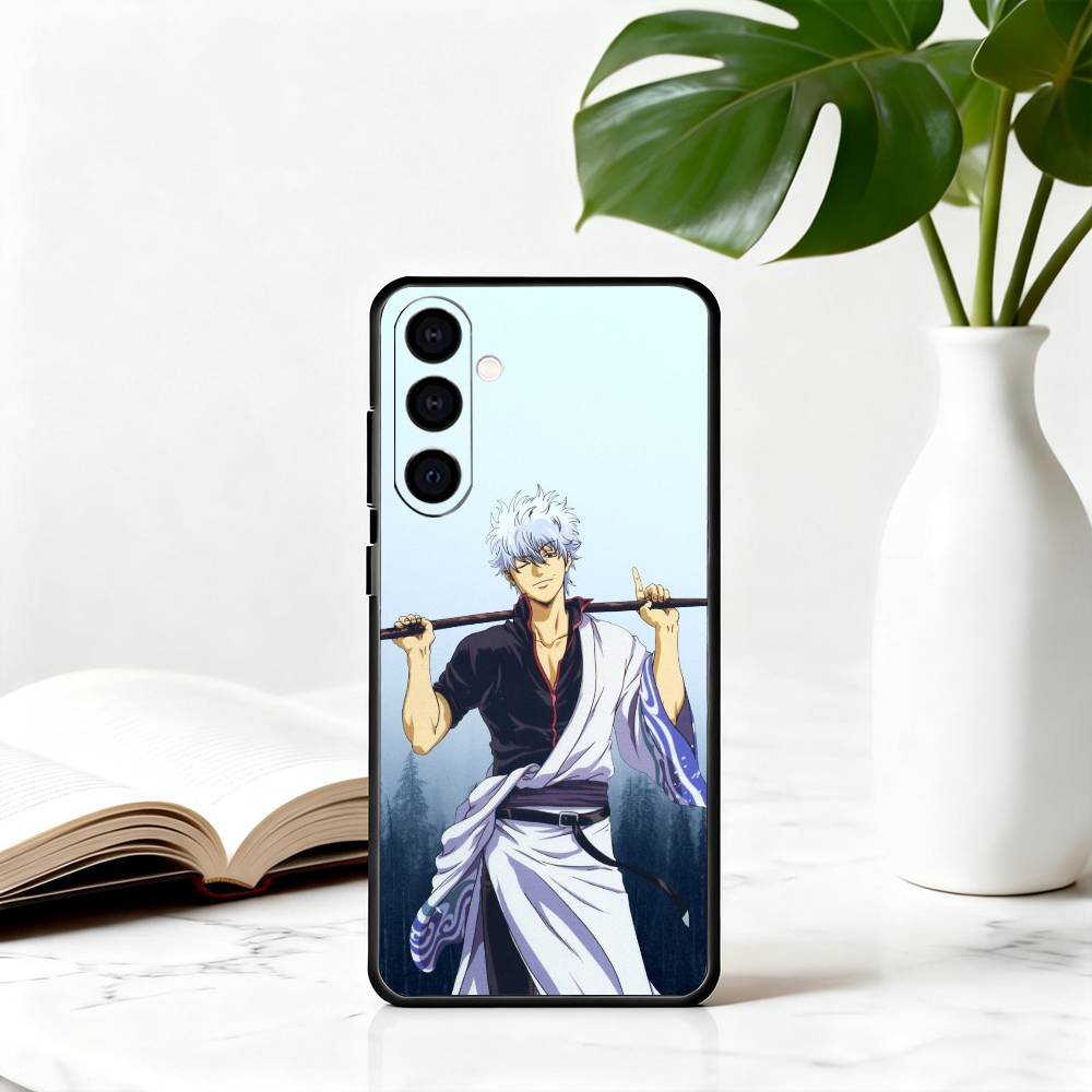 G-Gintama G-Gintoki S-Sakata-es Phone Case Black Silicone Soft For Samsung Galaxy A73,A72,A71,A70,A53,A52,A51