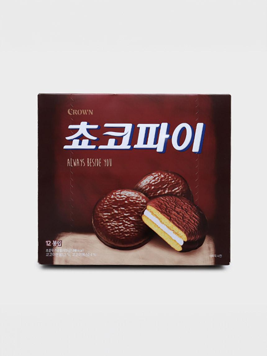 Crown Choco Pie Family Pack 420g 1ea