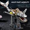Creative Technical Mechanical Whale Eagle Animal World Building Blocks Bricks Birds Model Kid Assembly Toy for Birthday Gifts