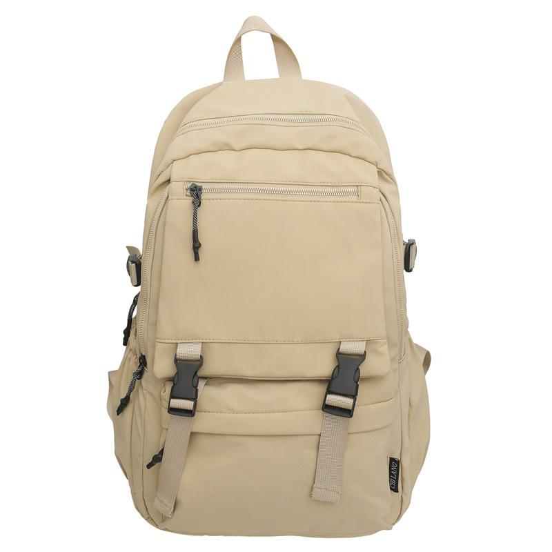 Männer Einfarbig Rucksack Frauen Große Kapazität Reise Rucksack Student Schul