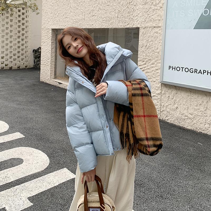 Autumn Winter Thicken Warm Parka Women Casual Sweety Solid Color Big Pocket Loose Long Hooded Coat Jackets Outwear