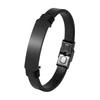 2026 Fashion Black Leather Rope Bracelet Trendy Men's Bracelet Couple Jewelry