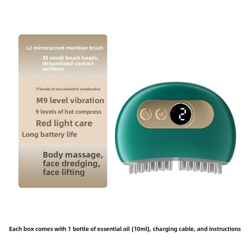 

Скребок для лица Интеллектуальный инструмент для скребка Бяньши Подтяжка лица Многофункциональный массажер для красоты Микротоковая меридианная щетка