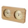 Wooden Sauna Thermometer Hygrometer 2 In 1 Humidity Temperature Measurement Indoor Thermometer Humidity Gauge for Hotel