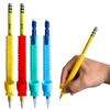 4Pcs/Set Silicone Pencil Sleeves Textured Pen Holder Portable Pen Protective Cover