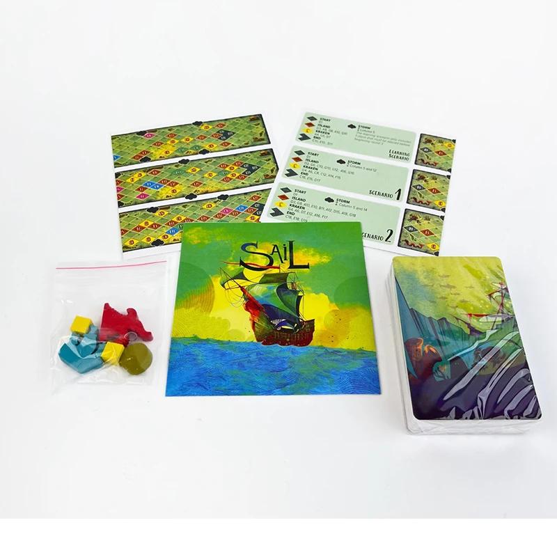 SAIL Board Game English Version Cards Two Player Cooperation Party Night Games