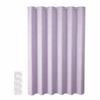 Shower Curtain with 12 Plastic Hooks, 180 cm, for Bathroom and Window