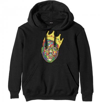 Bluza z kapturem unisex Biggie Smalls dla dorosłych z koroną