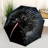 1pc Star Wars Darth Vader Iron Throne Cartoon Umbrella, Portable 3-Fold Compact Umbrella, Suitable for Camping, Hiking and Travel, Ideal Easter Birthd