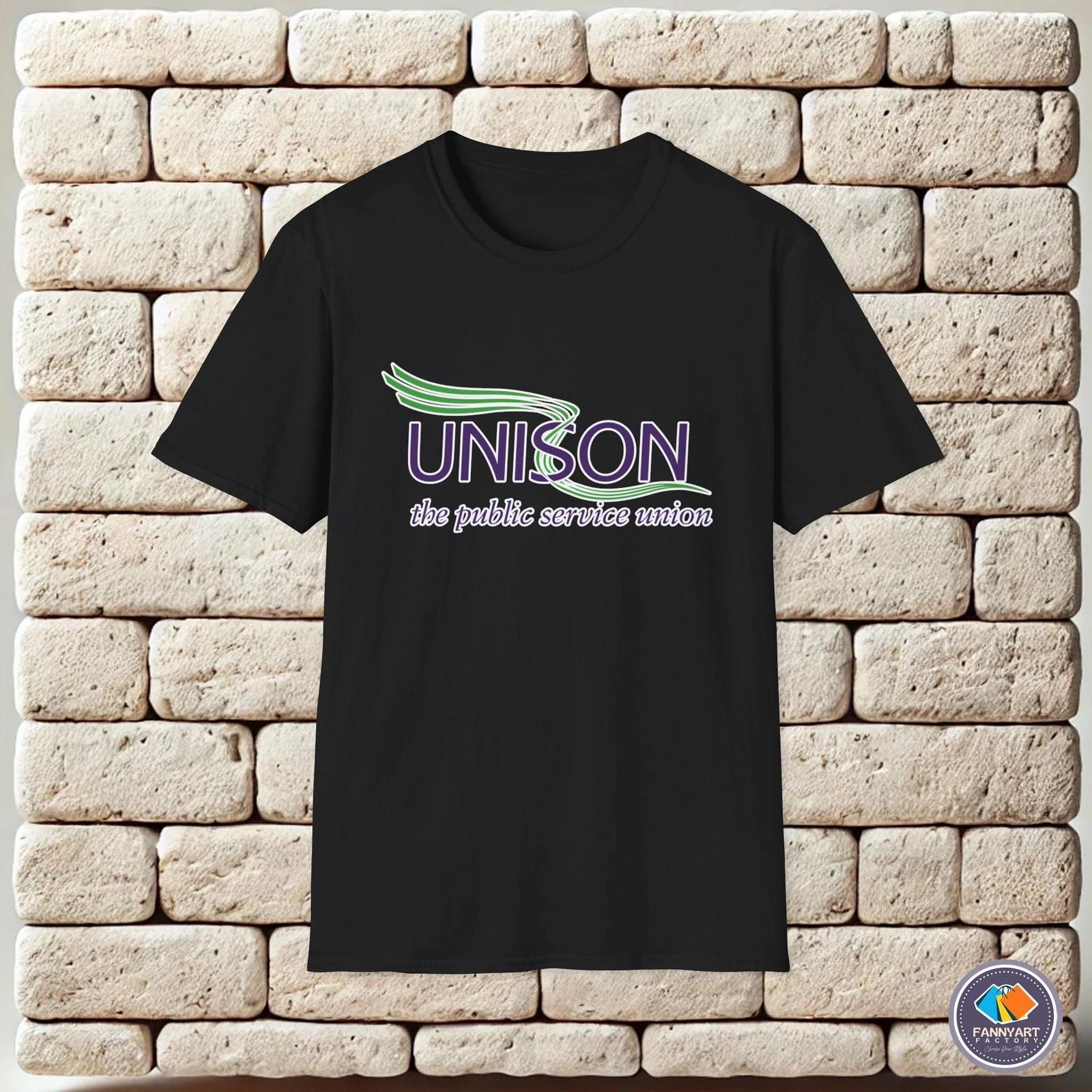 

Public Service Unions UNISON Logo Unisex T-Shirt S