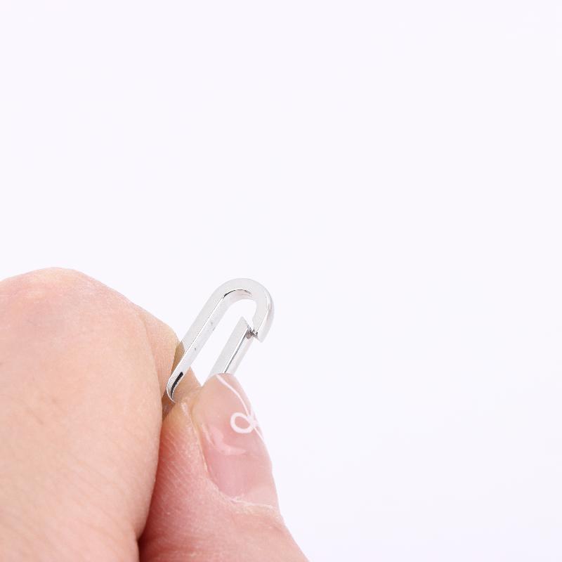 1/2 Peças Conectores de Pulseira de Aço Inoxidável Fivela Fechos Lagosta Gancho de Mola Acessórios Para Fazer Joias Diy