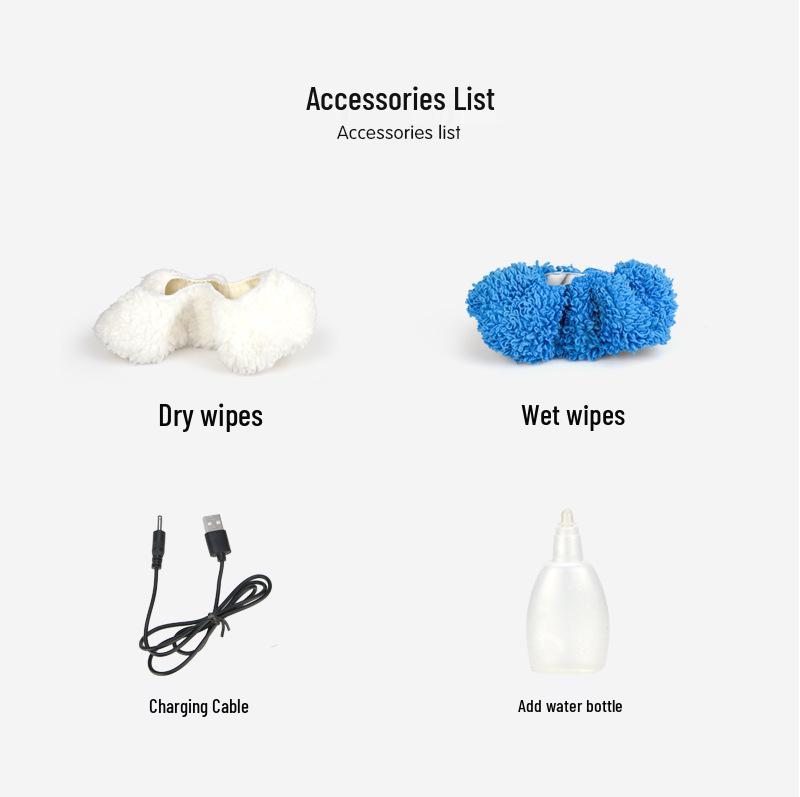 Colerdi Smart Home Wet/Dry Sweeping Robot with Humidifying Spray and Mopping