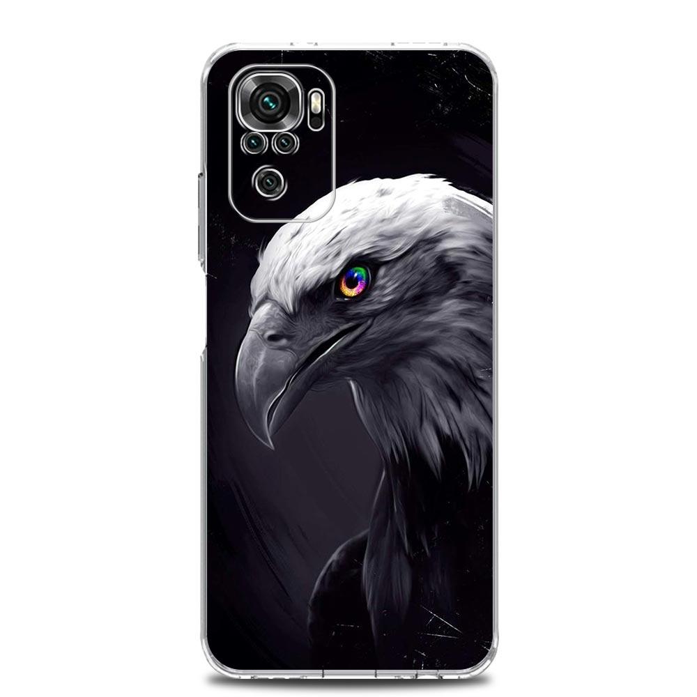 Handyhülle Für Xiaomi Redmi Note 15 14 13 12 4G 10 11 Pro Plus 5G 14C 13C 12C 10C Transparent Weiches TPU Cover Löwe Tiger König