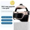 Electric Head Massager Household Scalp Automatic Hot Compress Relaxation Massager Headache Air Pressure Kneading Bluetooth Music