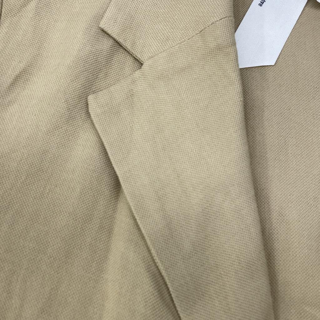 TICCA 2211005041202 Beige Linen Blend Tailored Jacket Jacket 2 beigeUsed
