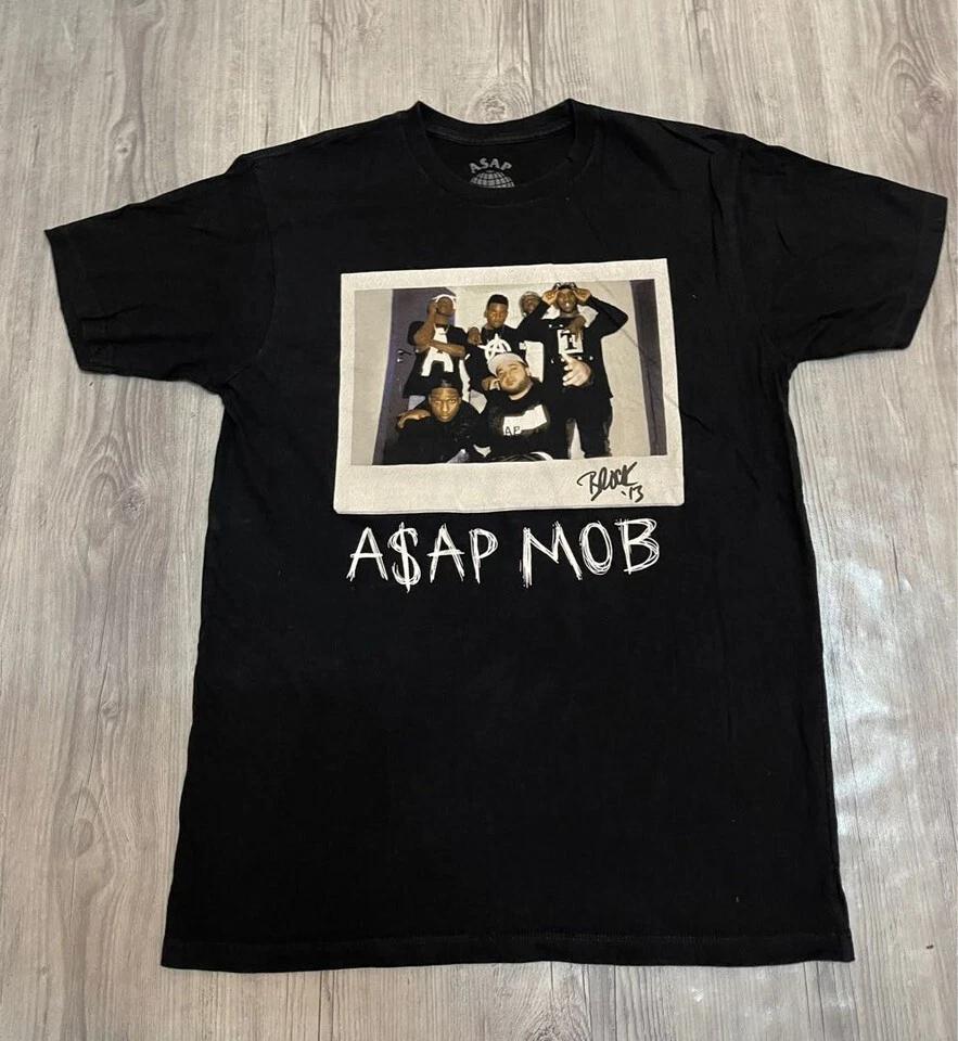 ASAP MOB Signature Short Tee Shirt Men All Size S to 5XL TP31 L