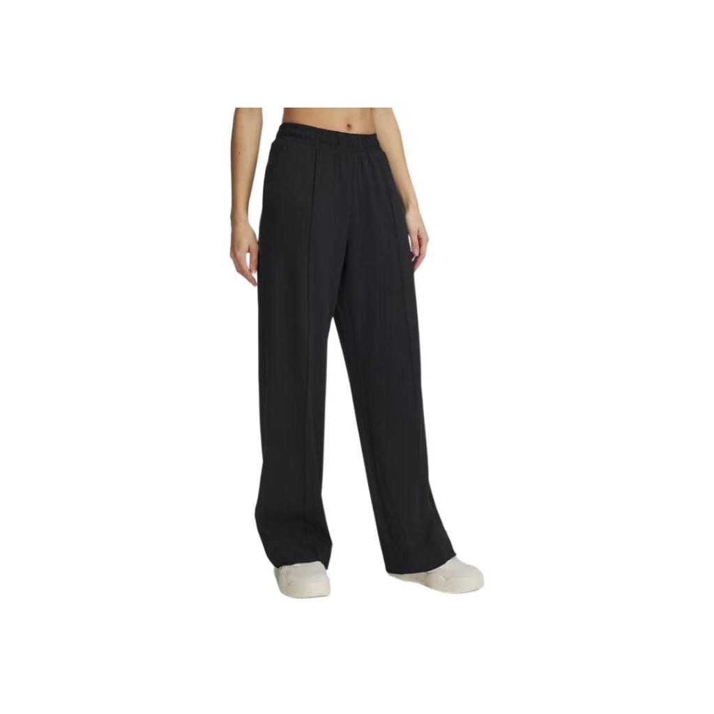 Under Armour Meridian Loose Moisture-Wicking Comfortable Quick-Dry Casual Pants Women Bottoms Black 6000554-001