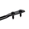 2PCS/Set Black Retro Iron Curtain Holdback Wall Hanger Mounted Metal Hooks U Shaped Curtain Loop Holder Wall Tie Back With Screw