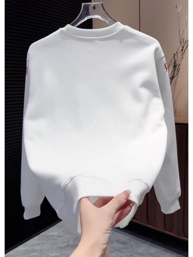 Herren Slim Fit Herbst Stickerei Kriegspferd Lässiges Kurzarm-T-Shirt - Trendiges Halbarm-Design