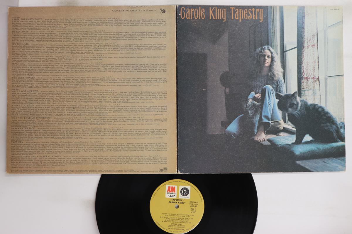 

LP Record CAROLE KING - Tapestry AML96 A&M 1971 Japan Rock Used