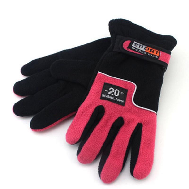Winter Fleece Thermal Warm Bicycle Snow Ski Gloves Bike Cycling Riding Gloves for Women Men
