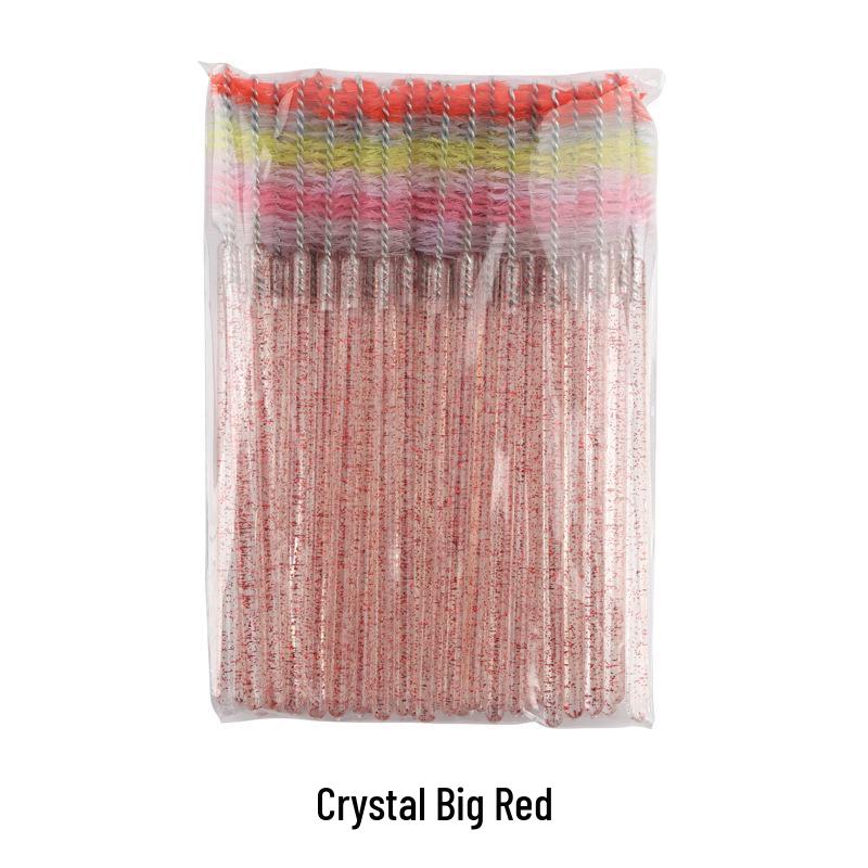 

Набор из 50 цветных кристальных одноразовых щеточек для ресниц и бровей