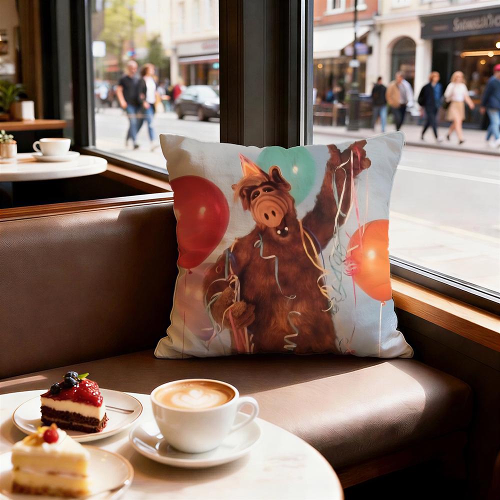 Cartoon ALF Cushion Cover Decorative Cushions Covers Cover Sofa x Pillow Piece x x Pillowcase