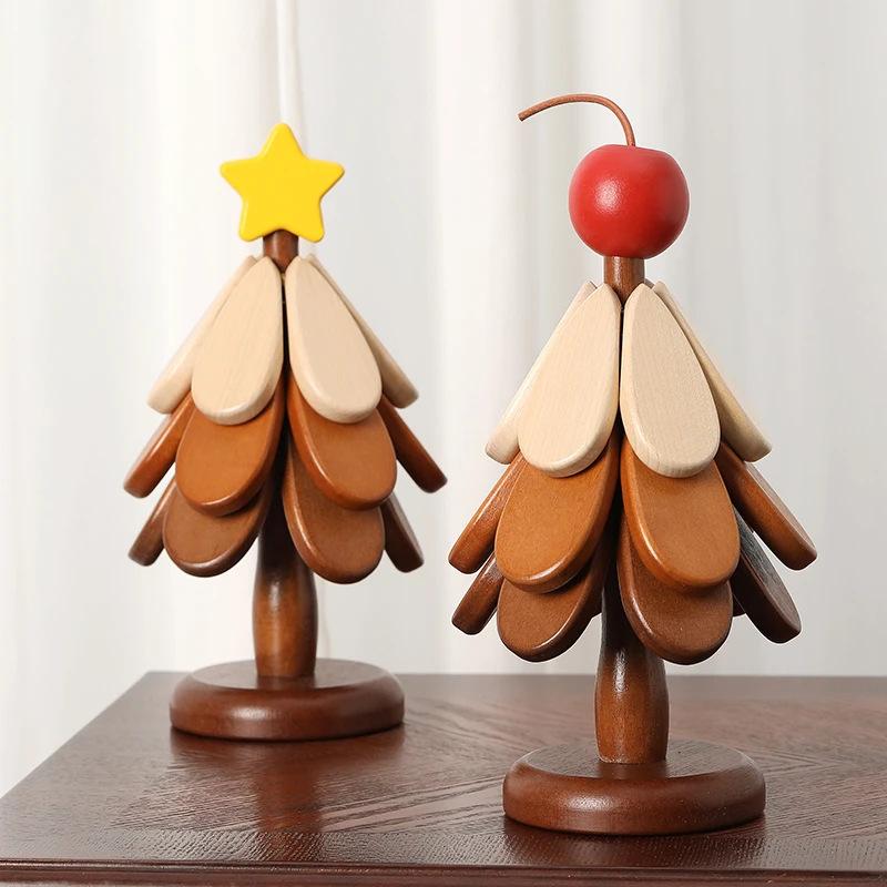 Tree Insulation Mat Solid Wood Dining Table Anti Scalding Mat Pot Mat Festival Gift Creative And Personalized Home Decoration