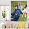 Anime My Love Story With Yamadakun At Lv999 Anime Anime Tapestry Hanging Tarot Hippie Wall Rugs Dorm Home Decor