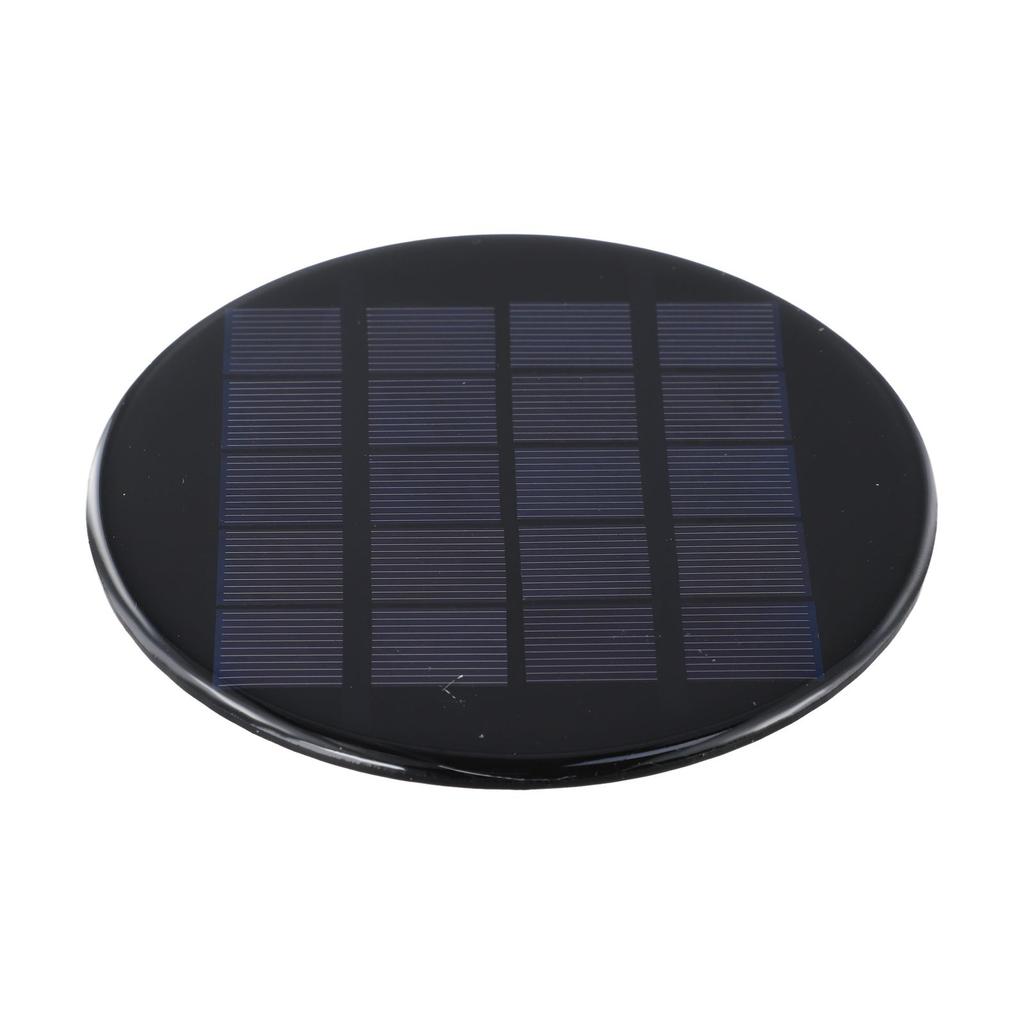 120 Mm Solar Panel Lightweight Solar Panel Outdoor Usage Sustainable Energy Source Optimal Light Absorption Portable Solar Power
