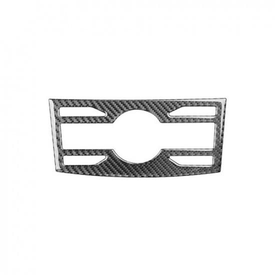 Carbon Fiber Central control multimedia key panel Cover For Toyota Corolla 06-12