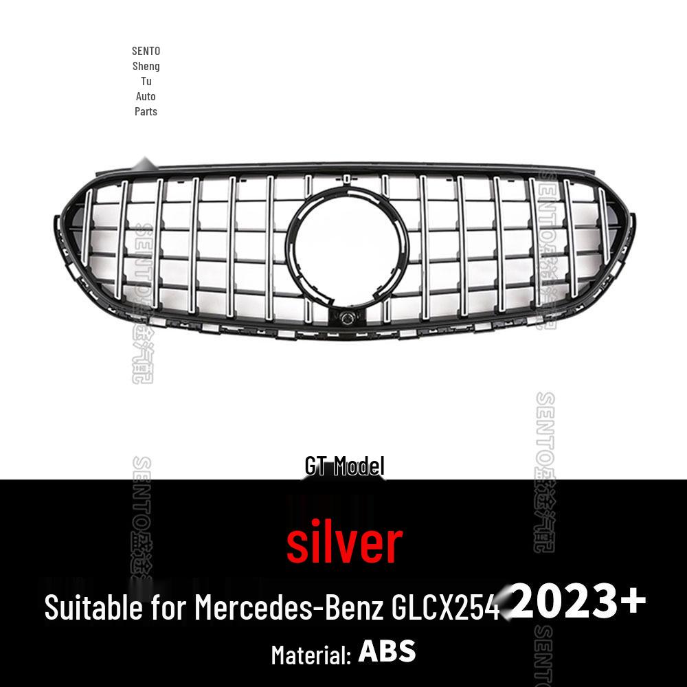 Mercedes-Benz GLC 2023-2024 X254 GT Style Mesh Grille Front Bumper Grill