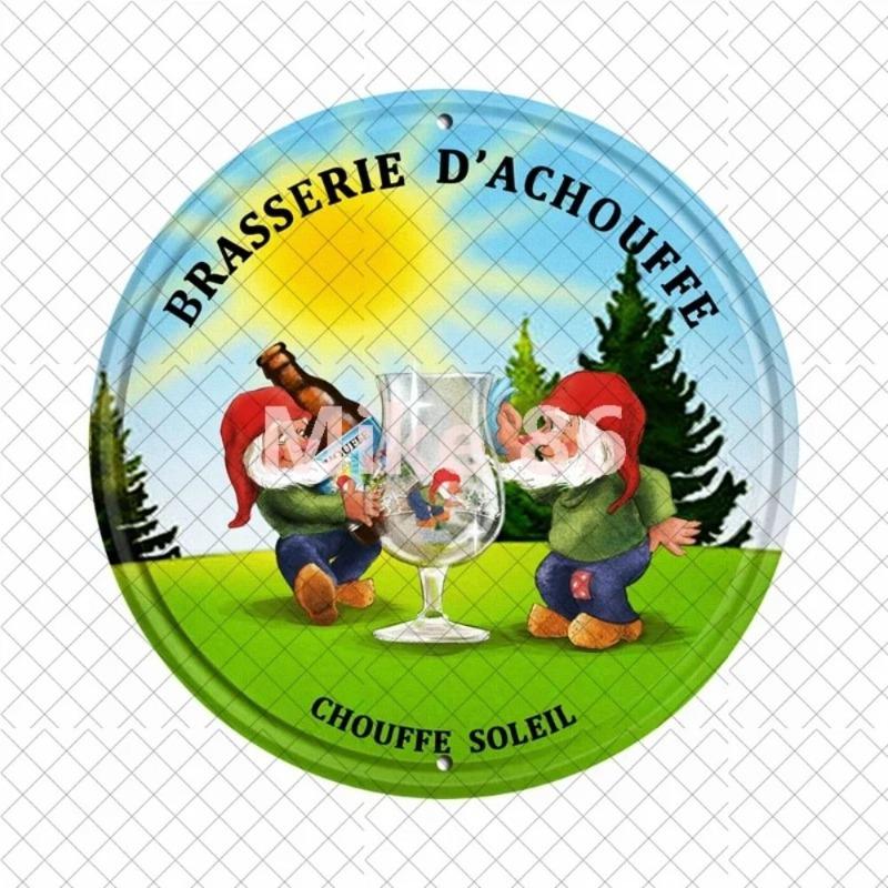 Beer Tin Sign, Metal Wall Decor Plaque 20x20cm