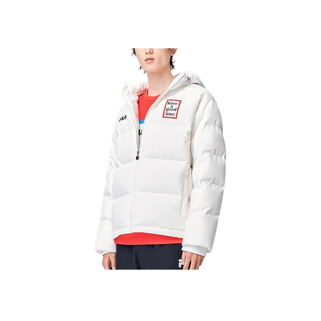 New FILA X Have A Good Time Down Jacket Women's Standard White F11U149902F-WT