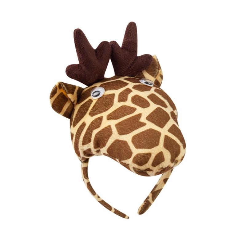 

Animal Giraffe Costume Set for Kids Girls Giraffe Ears Headband Bowtie Tutu Skirt Giraffe Tail for Halloween Cosplay Party