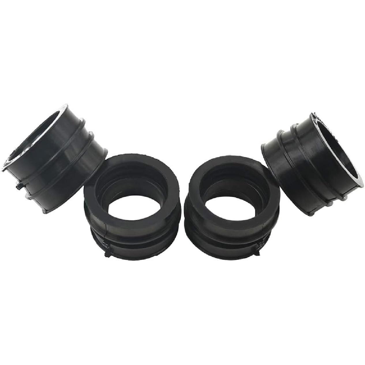 AHL Carburetor Intake Manifold Rubber Interface Compatible with Kawasaki ZX600 Ninja 600R/ZX600 GPX600R 1988-1997 16065-1129