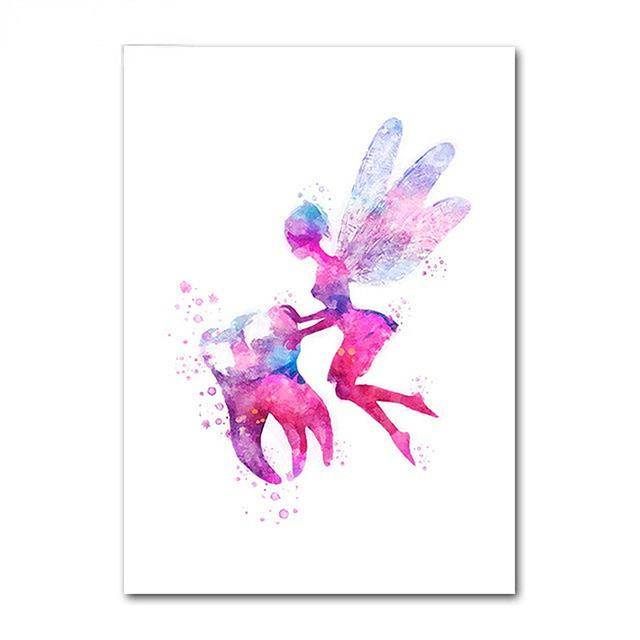 Dental Art Cartoon Style Wall Art Posters Tooth Medical Canvas Painting Print Pictures Dentist Gift Modern Clinic Home Decor No Frame