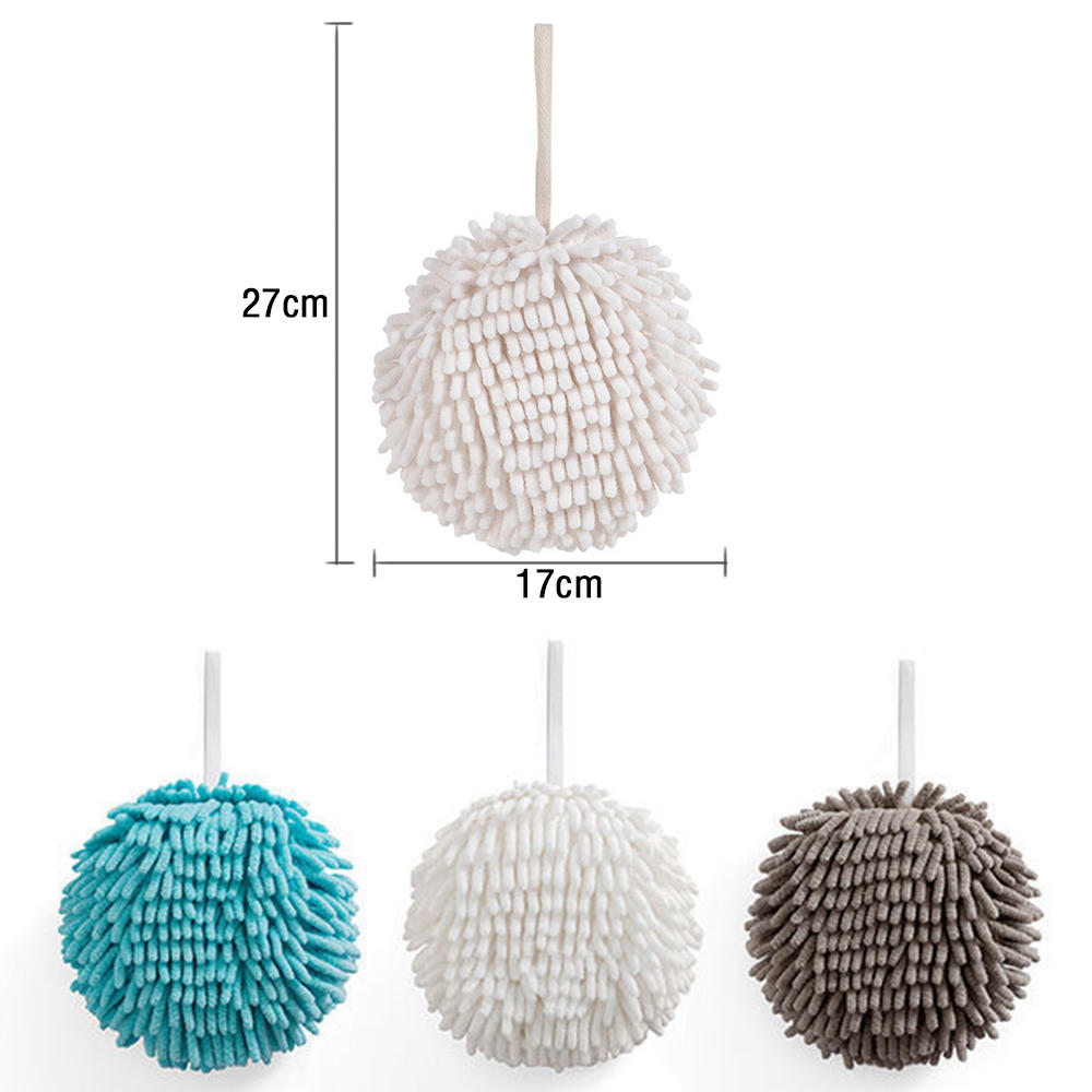 1 bucată prosop de mână agățat Accesorii pentru baie de bucătărie, moale, pluș, groasă, prietenoasă cu pielea, prosop absorbant, cu uscare rapidă, pentru mâini uscate, șterge prosoape.