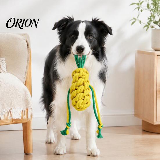 Engaging Sound Toys for Indoor Play Squeaky Cotton Rope Dog Chew Toy Aggressive Chewers, Vegetable Shaped Puppy Teething Pet Boredom Relief